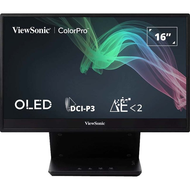 ViewSonic ColorPro VP16-OLED 15.6" Full HD OLED Monitor - 16:9 - Black