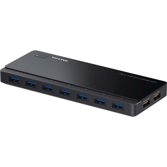 TP-Link UH720 - Powered USB Hub 3.0 with 7 USB 3.0 Data Ports and 2 Smart Charging USB Ports