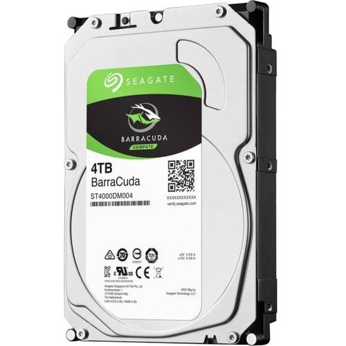 Seagate BarraCuda ST4000DM004 4 TB Hard Drive - 3.5" Internal - SATA (SATA/600)