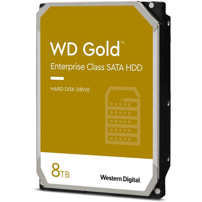 WD Gold WD8004FRYZ 8 TB Hard Drive - 3.5" Internal - SATA (SATA/600)