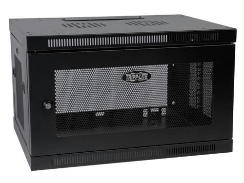 Tripp Lite 6u Wall Mount Rack Enclosure Cabinet Wallmount Rack Switch Depth