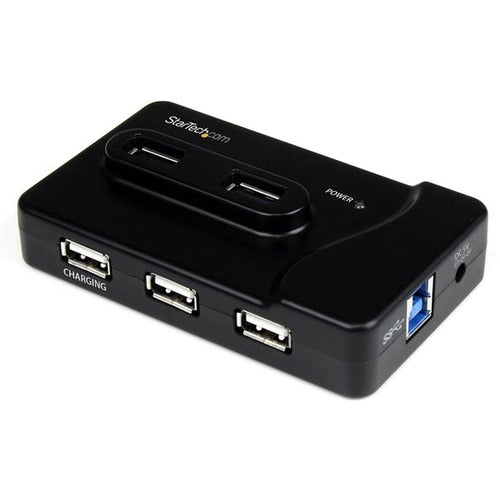 StarTech.com 6 Port USB 3.0 / USB 2.0 Combo Hub with 2A Charging Port - 2x USB 3.0 & 4x USB 2.0