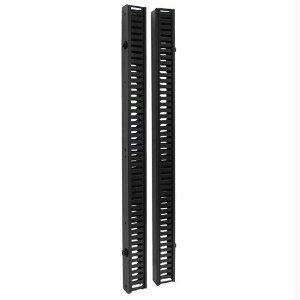 Tripp Lite Rack Enclosure Cabinet 6 Feet Vrt Cable Manager Dbl Finger Duct, 5 Ye