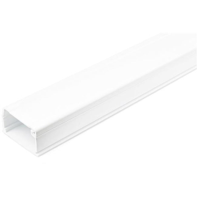 StarTech.com Cable Management Raceway w/Adhesive Tape 78in - Network Cable Hider Kit - Solid Wire Duct System - Power Cord Concealer UL