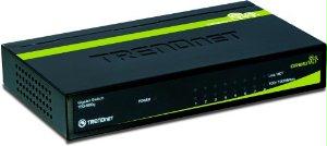 Trendnet Inc 8-port Gigabit Greennet Switch (metal),limited Lifetime Warranty