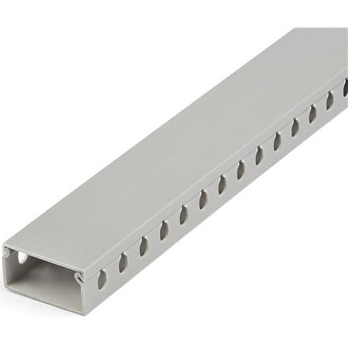 StarTech.com Cable Management Raceway w/Parallel Slots 78in - Network Cable Hider Kit - Slotted Wire Duct System - Cord Concealer UL
