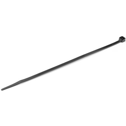 StarTech.com 1000 Pack 8" Cable Ties - Black Large Nylon/Plastic Zip Ties Adjustable Network Cable Wraps UL TAA