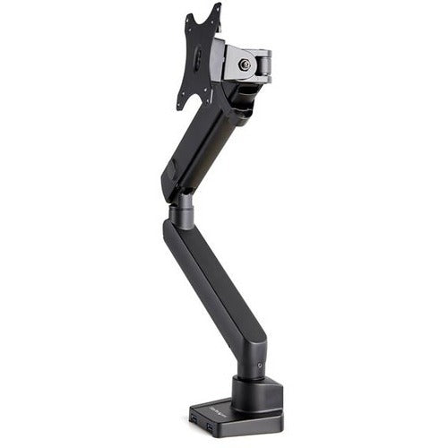 StarTech.com Desk Mount Monitor Arm with 2x USB 3.0 ports - Slim Full Motion Single Monitor VESA Mount up to 34" Display - C-Clamp/Grommet
