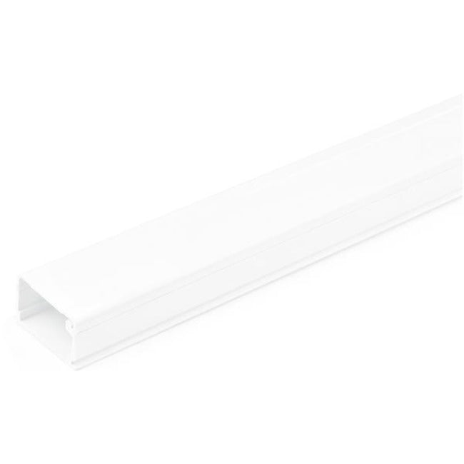 StarTech.com Cable Management Raceway w/ Adhesive Tape/Cover 1-1/8"(32mm)W x 3/4"(20mm)H x 6ft(1.8m)length, Network Cord Hider, UL Listed