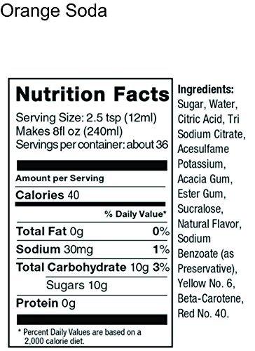 SodaStream 14.8 fl Ounce - Orange Soda Syrup - 3 Pack- Value Bundle