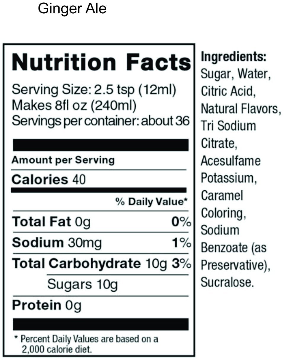 SodaStream 14.8 fl Ginger Ale Syrup- Twin Pack Value Bundle