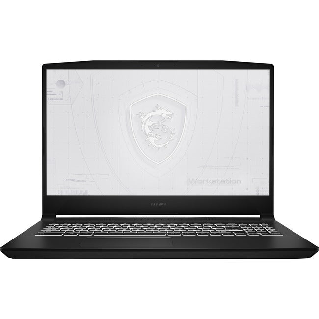 MSI WF66 WF66 11UJ-267 15.6" Mobile Workstation - Full HD - 1920 x 1080 - Intel Core i7 (11th Gen) i7-11800H Quad-core (4 Core) 2.40 GHz - 16 GB RAM - 1 TB SSD - Black