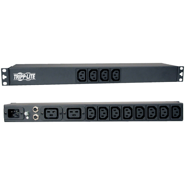 Tripp Lite PDU Basic 100V - 240V 16A 12 C13; 2 C19 C20 Horizontal 1URM