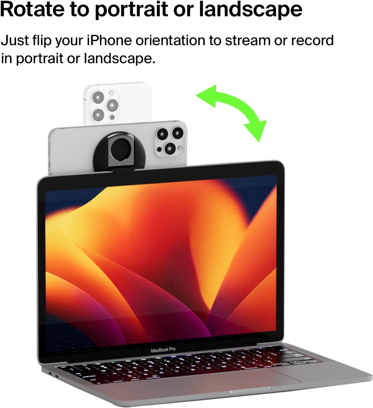 Belkin iPhone MagSafe Camera Mount for MacBook