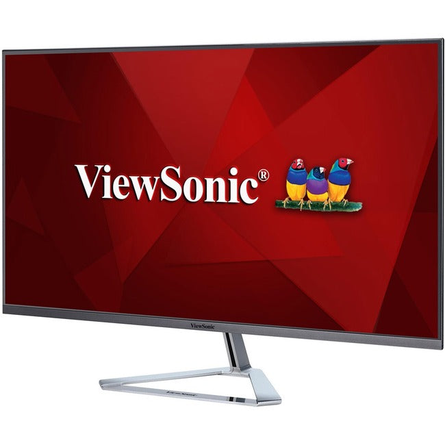 Viewsonic Ultra Slim VX3276-2K-MHD 32" WQHD LED LCD Monitor - 16:9 - Silver