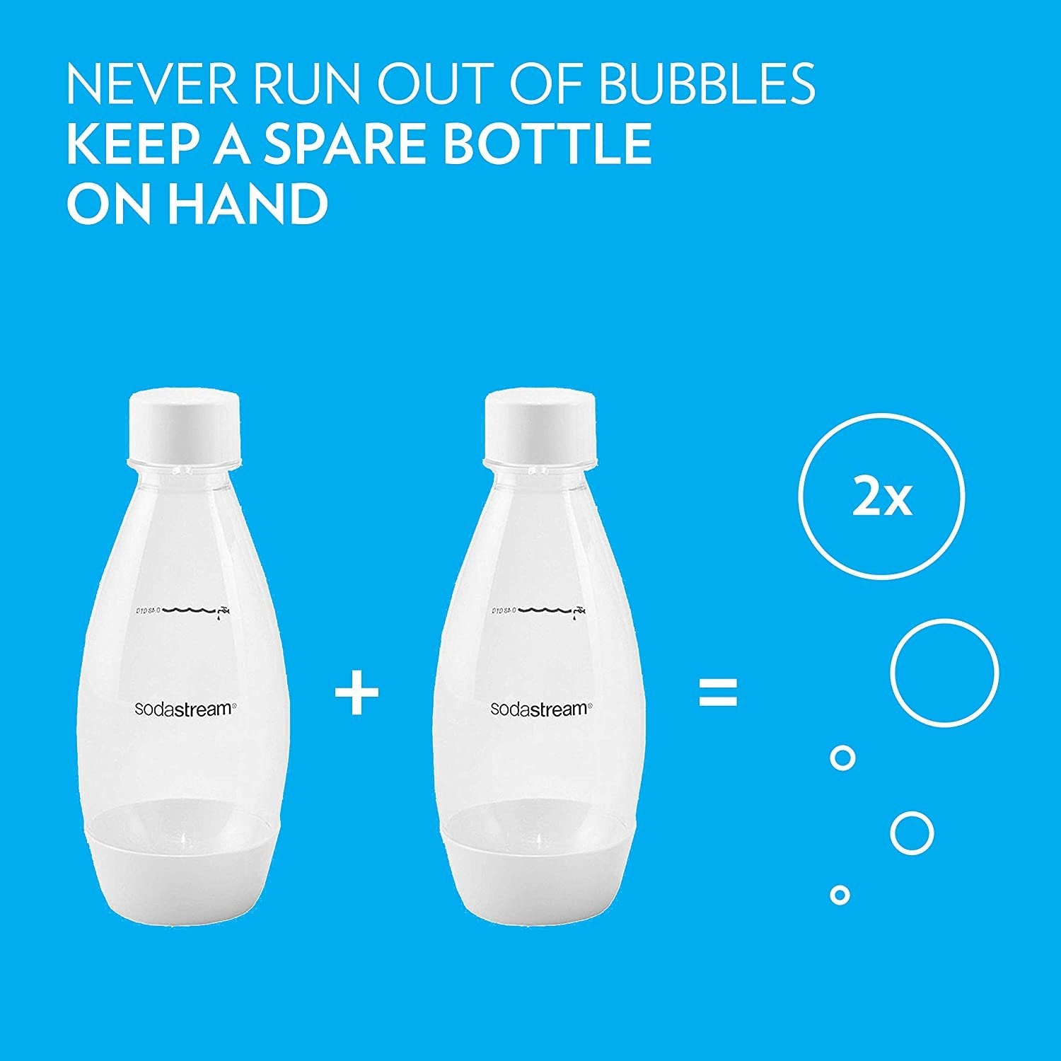 SodaStream Source Carbonating Bottles Twin Pack