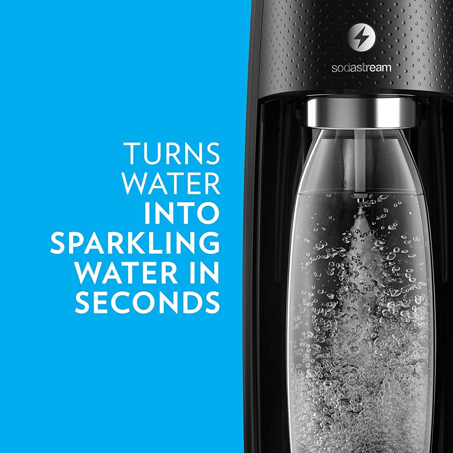 SodaStream Fizzi One Touch Sparkling Water Maker Bundle