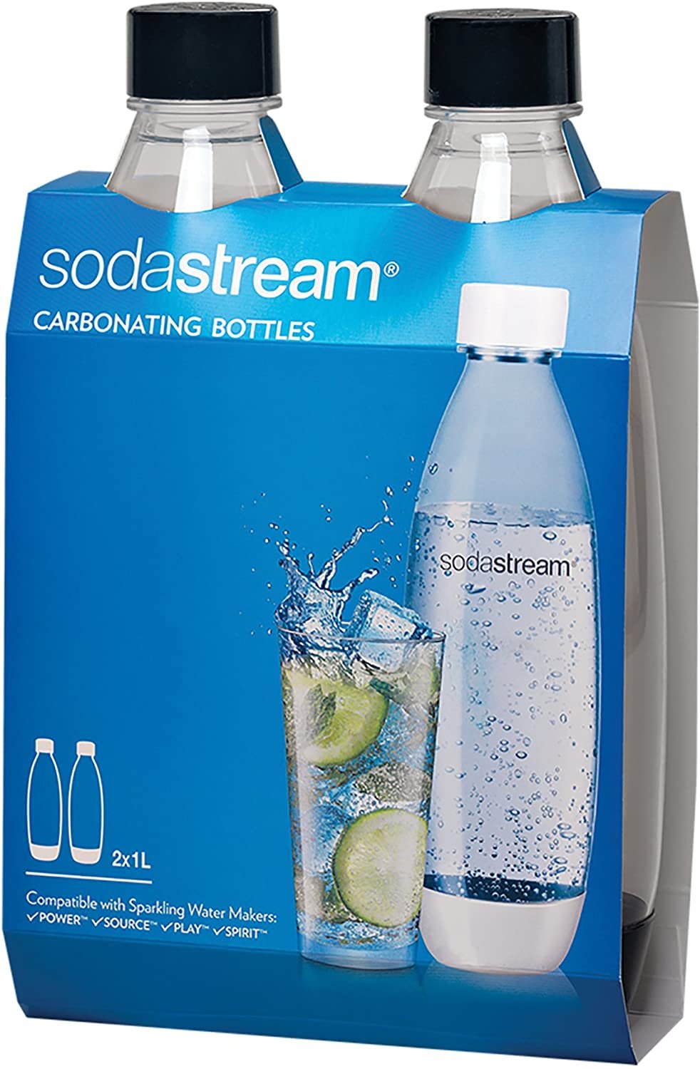 SodaStream Source Carbonating Bottles Twin Pack