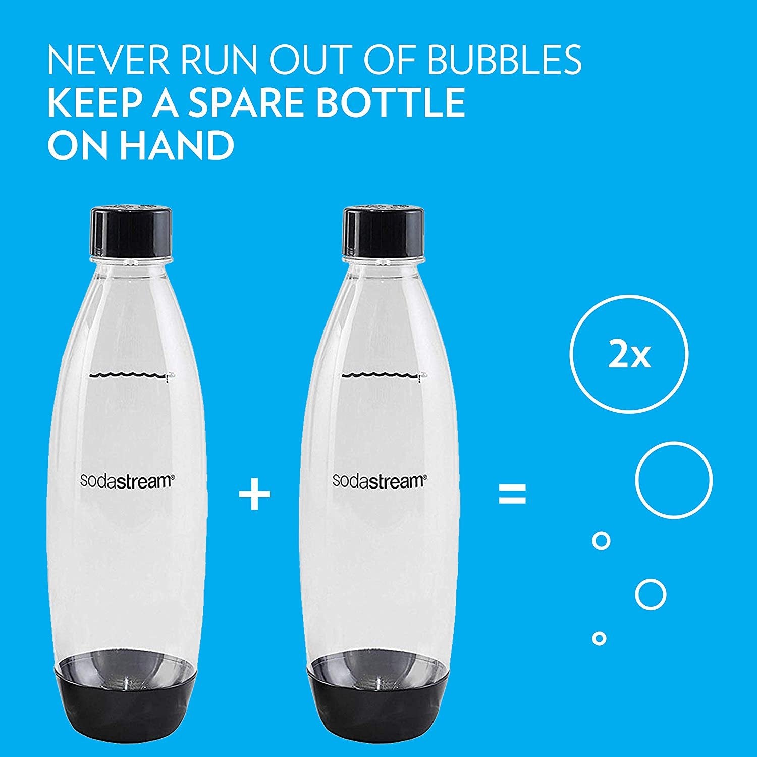 SodaStream Source Carbonating Bottles Twin Pack