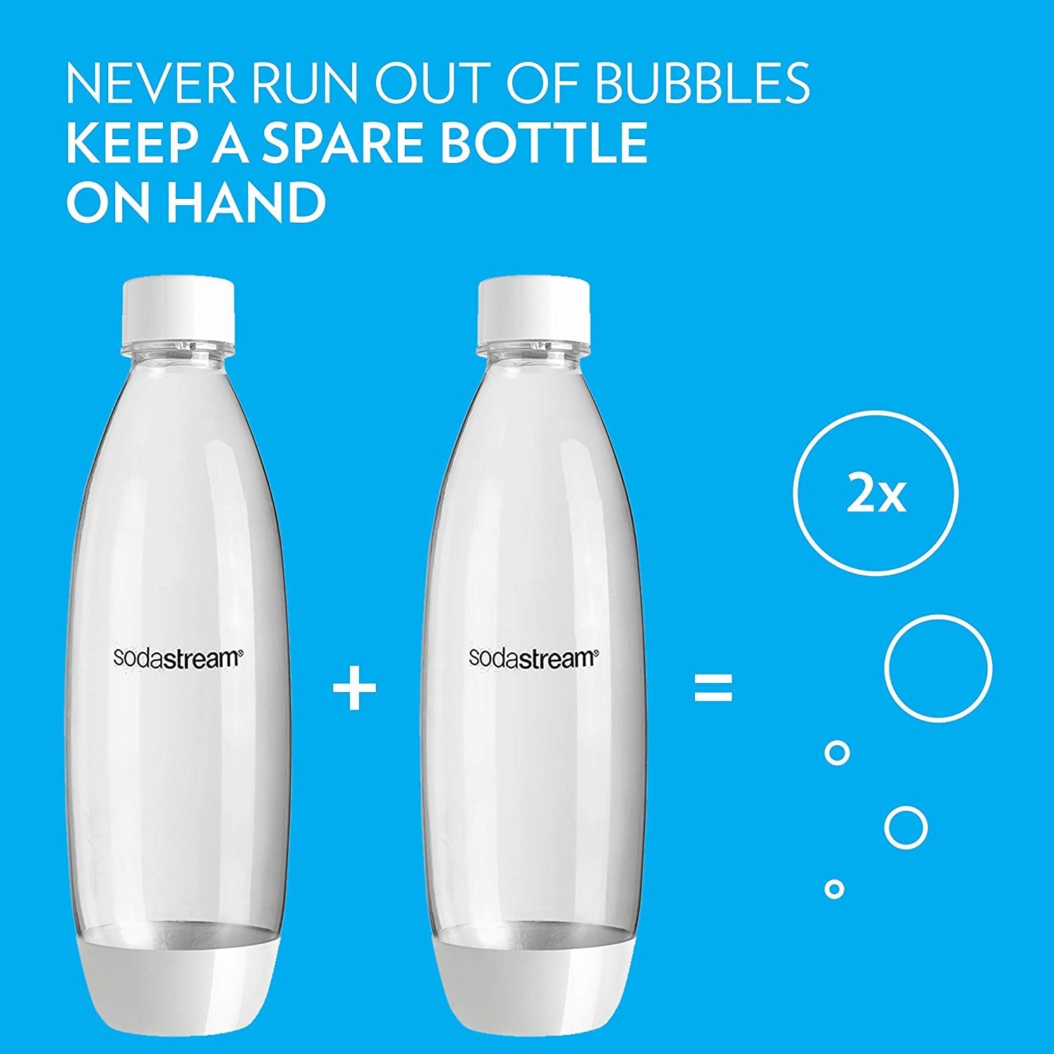 SodaStream Source Carbonating Bottles Twin Pack