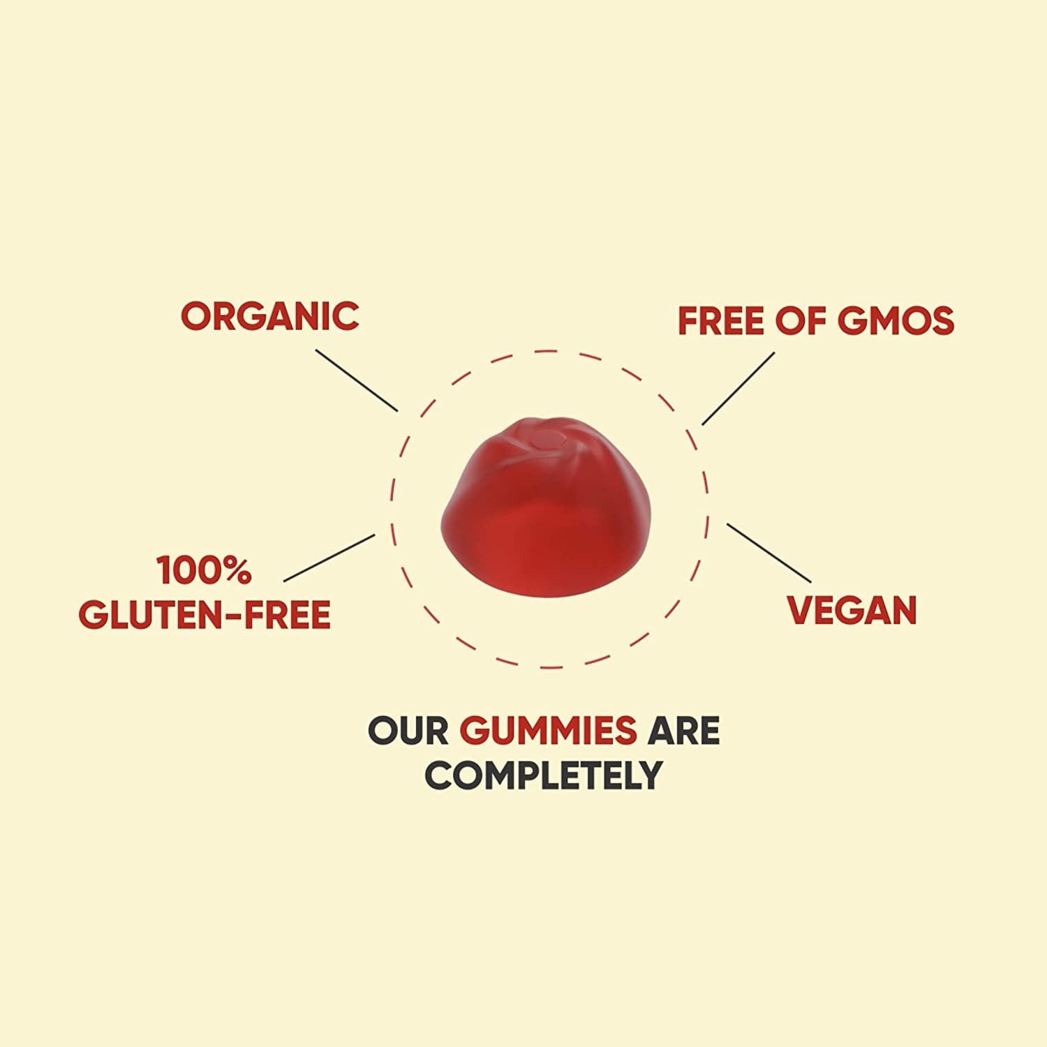 World's First Apple Cider Vinegar Gummy Vitamins by Goli Nutrition - Immunity & Detox - (1 Pack, 60 Count, with The Mother, Gluten-Free, Vegan, Vitamin B9, B12, Beetroot, Pomegranate)