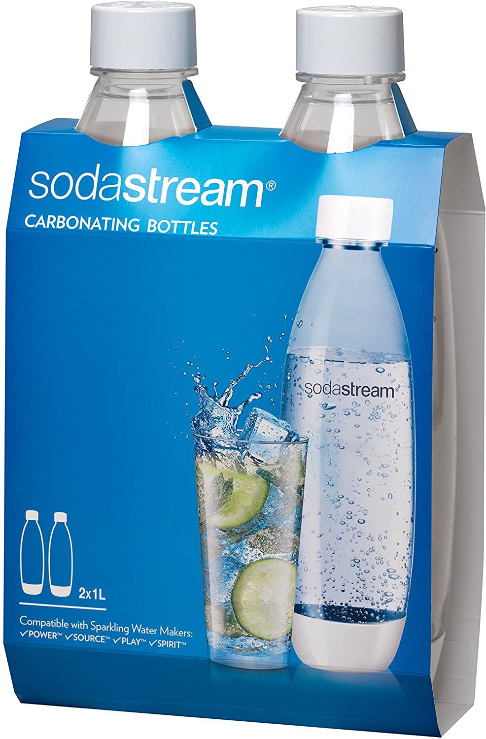 SodaStream Source Carbonating Bottles Twin Pack