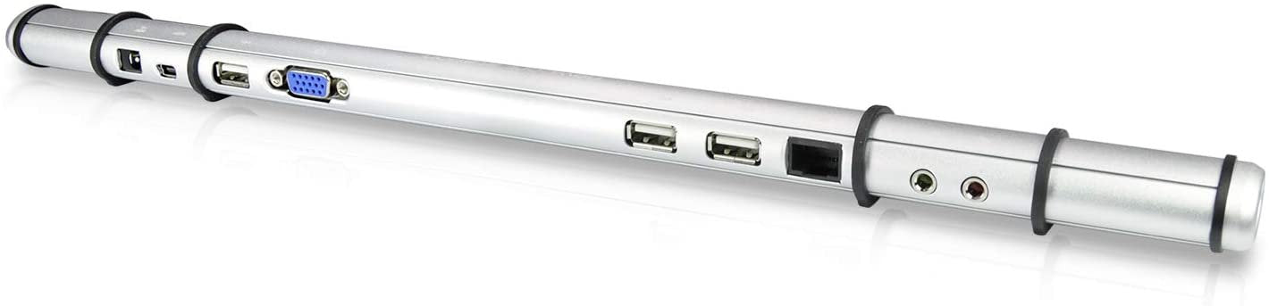 j5create Newport Docking Station | Integrated VGA Port Supports Display Resolution up to 1920 x 1200 @ 32 bit | Compatible with Windows PC and MacOS X v10.6 and Later