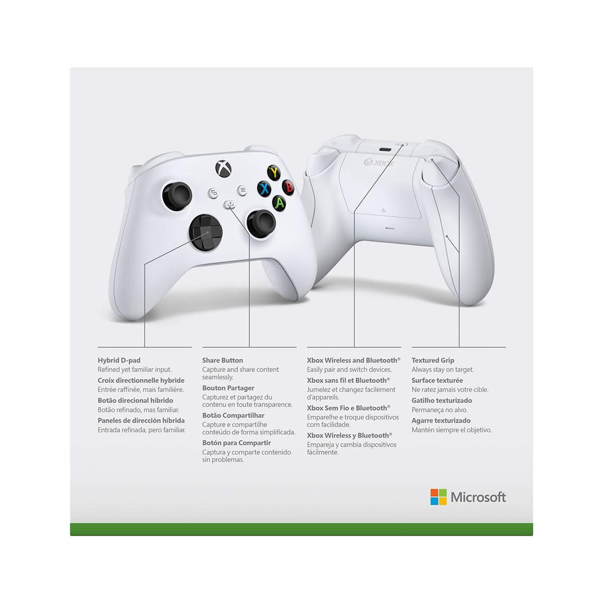 Xbox Core Controller - Robot White