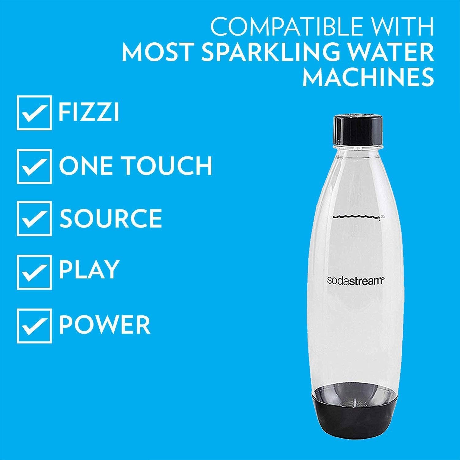 SodaStream Source Carbonating Bottles Twin Pack