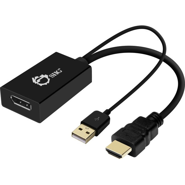 Siig, Inc. Easily Connect A Displayport Monitor To A Hdmi Source Device