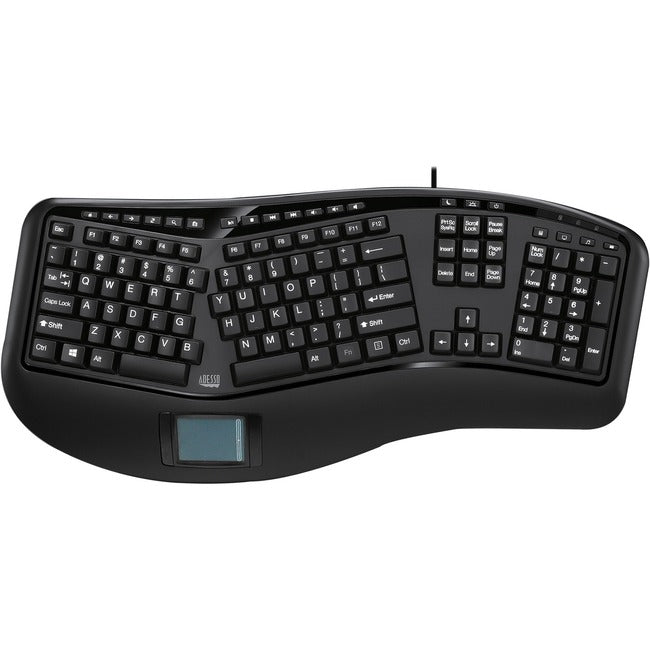 Adesso Tru-Form 450 - Ergonomic Touchpad Keyboard