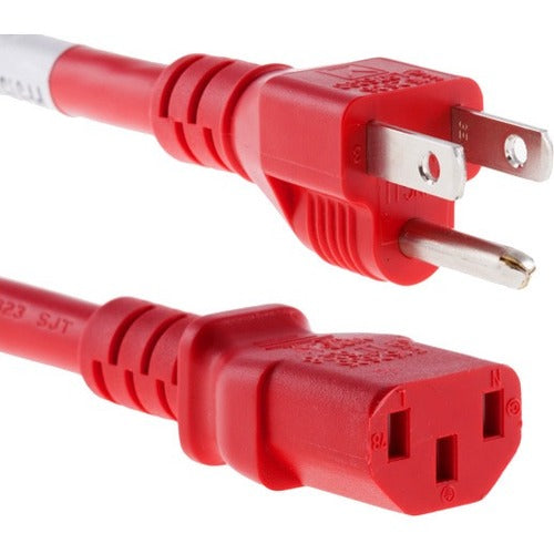 Unirise Usa, Llc Power Cord 5-15p To C13 10amp Red 10ft