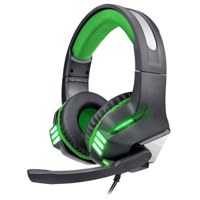 IQSound Gaming Headset Green