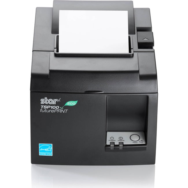 Star Micronics futurePRNT TSP143IIILAN WT US Desktop Direct Thermal Printer - Monochrome - Receipt Print - Ethernet