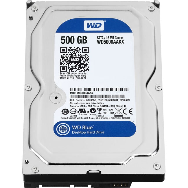 WD Blue WD5000AAKX 500 GB Hard Drive - 3.5" Internal - SATA (SATA/600)