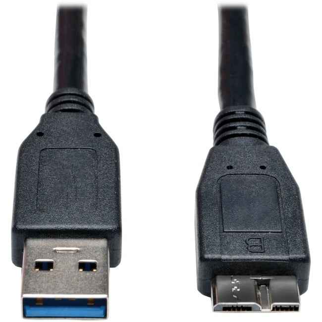 Tripp Lite 3ft Usb 3.0 Superspeed Device Cable A To Micro-b M/m Black 3ft