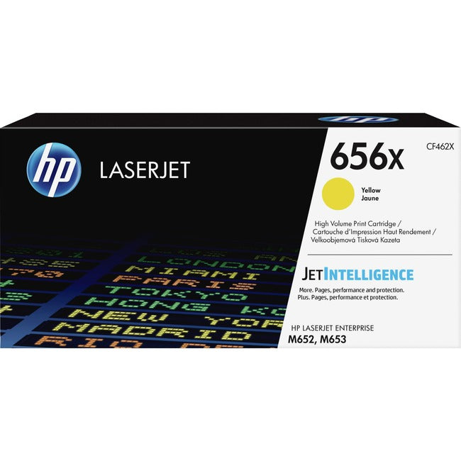 HP 656X Toner Cartridge - Yellow