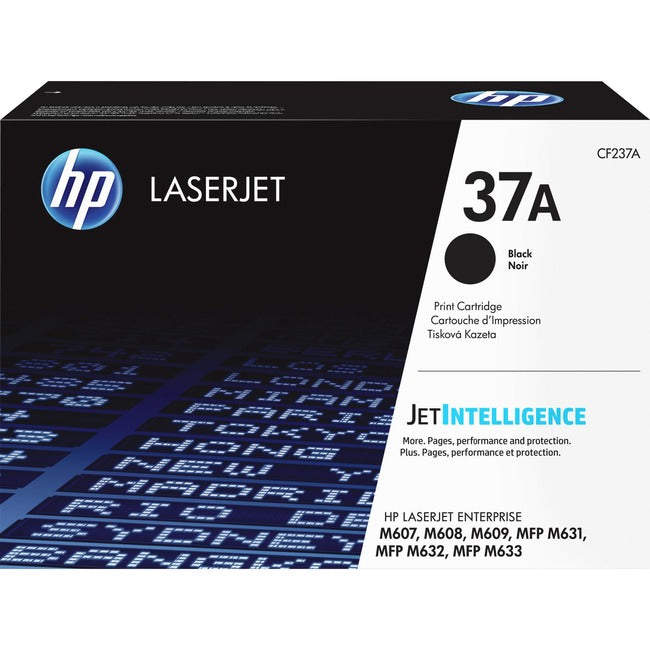 HP 37A Toner Cartridge - Black