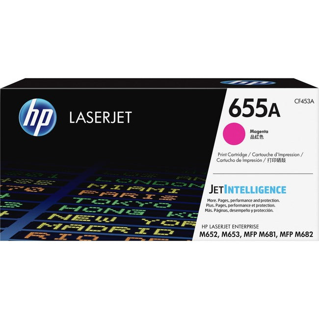 HP 655A Toner Cartridge - Magenta