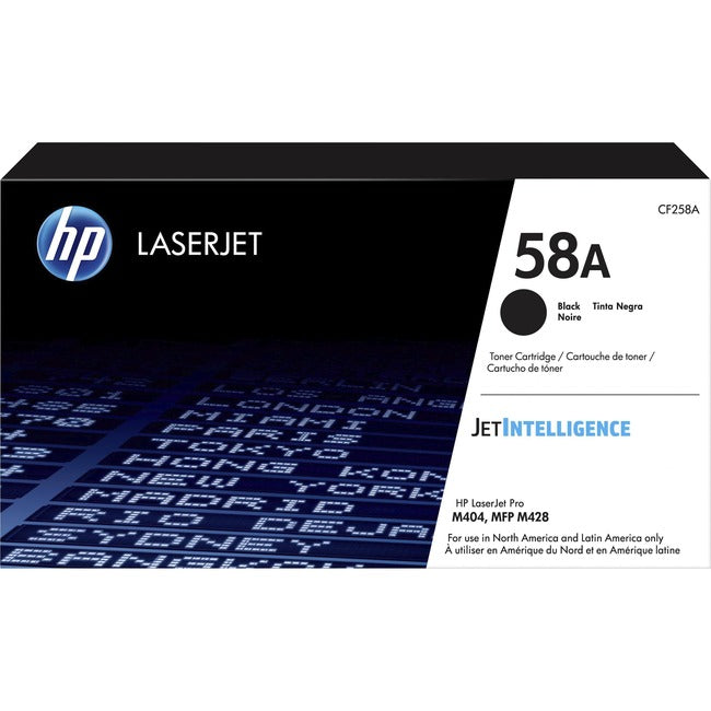 HP 58A Toner Cartridge - Black