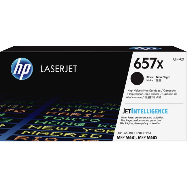 HP 657X Toner Cartridge - Black