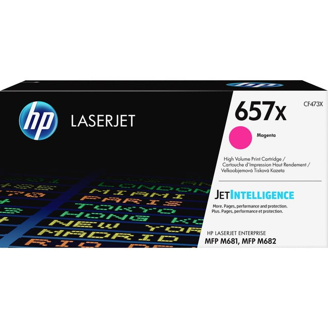 HP 657X Toner Cartridge - Magenta