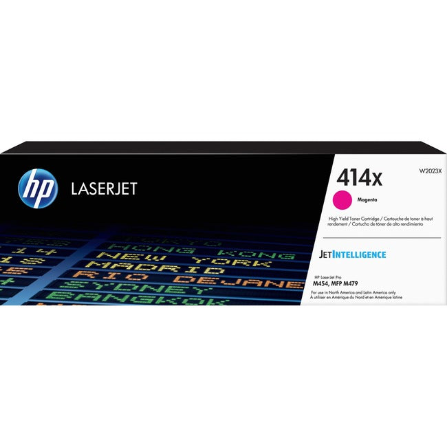 HP 414X High Yield Magenta Original LaserJet Toner Cartridge