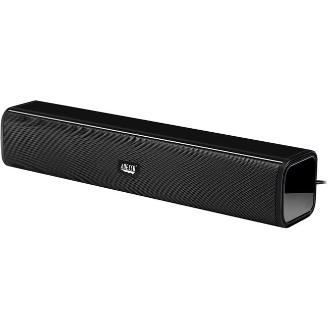Adesso Xtream S5 2.0 Portable Sound Bar Speaker - Black