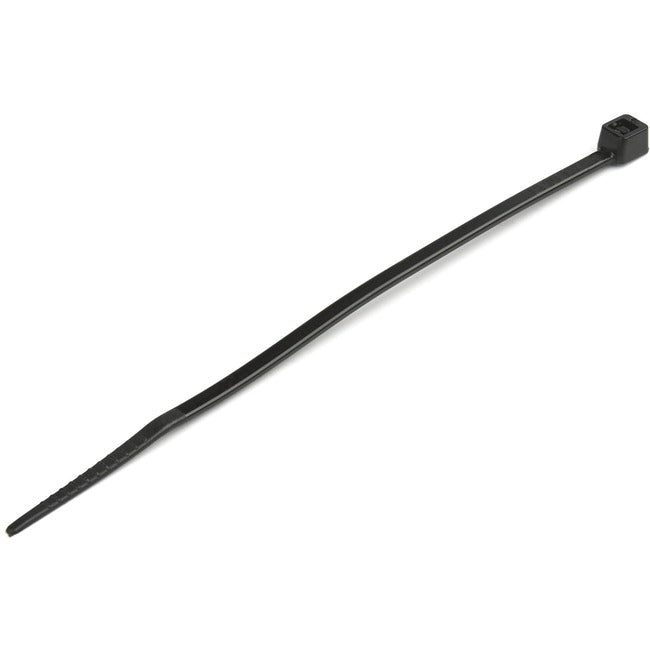 StarTech.com 4"(10cm) Cable Ties, 7/8"(22mm) Dia, 18lb(8kg) Tensile Strength, Nylon Self Locking Zip Ties, UL Listed, 1000 Pack, Black