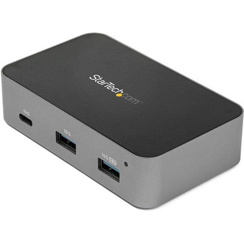 StarTech.com 4-Port USB C Hub - USB 3.1 Gen 2 (10 Gbps) - 3x USB-A & 1x USB-C - Powered - Universal Adapter Included