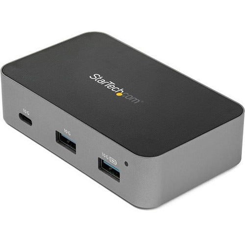 StarTech.com 3 Port USB C 3.1 Gen 2 Hub with Ethernet Adapter - 10Gbps USB Type C to 2x USB-A 1x USB-C - Powered Hub w/ Fast Charging