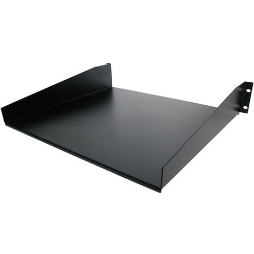 StarTech.com Black Standard Universal Server Rack Cabinet Shelf