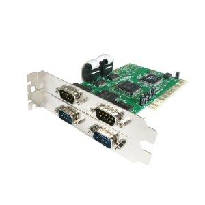 Startech Add 4 High-speed Rs-232 Serial Ports To Your Pc Through A Pci Expansion Slot - P