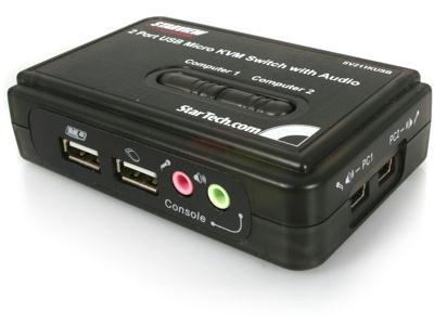 Startech Control 2 Usb Enabled Computers With This Complete Kvm Kit Including Cables - Us